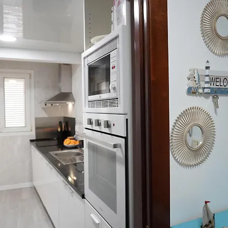 Apartamento En Planta Baja A 250m De La Playa - 3 Habitaciones, Terraza Y Parking Privado - Es-323-4 埃斯塔蒂特
